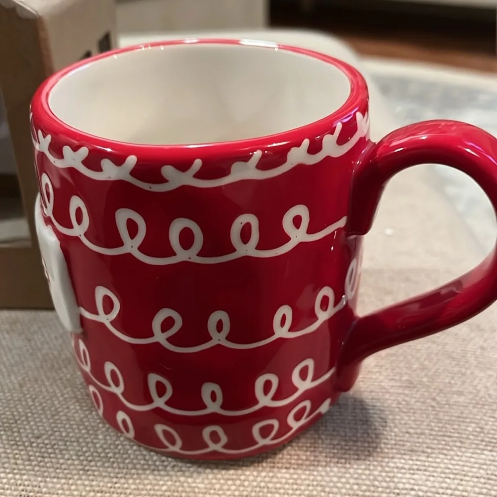 Mud Pie Merry Christmas Gingerbread House Boxed Mug/NWT